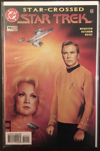 Star Trek (1989) 73, 74, 75, full “Star-crossed” story, DC Comics