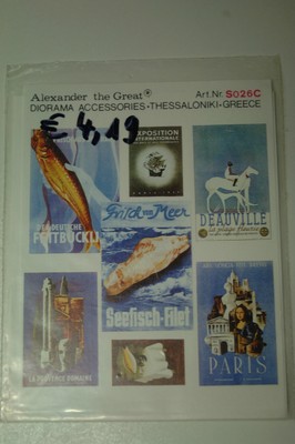 1/35ème POSTERS FRANCAIS POUR DIORAMAS ALEXANDER THE GREAT référence S026C