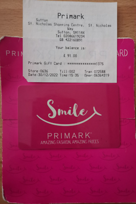 Primark vouchers deals