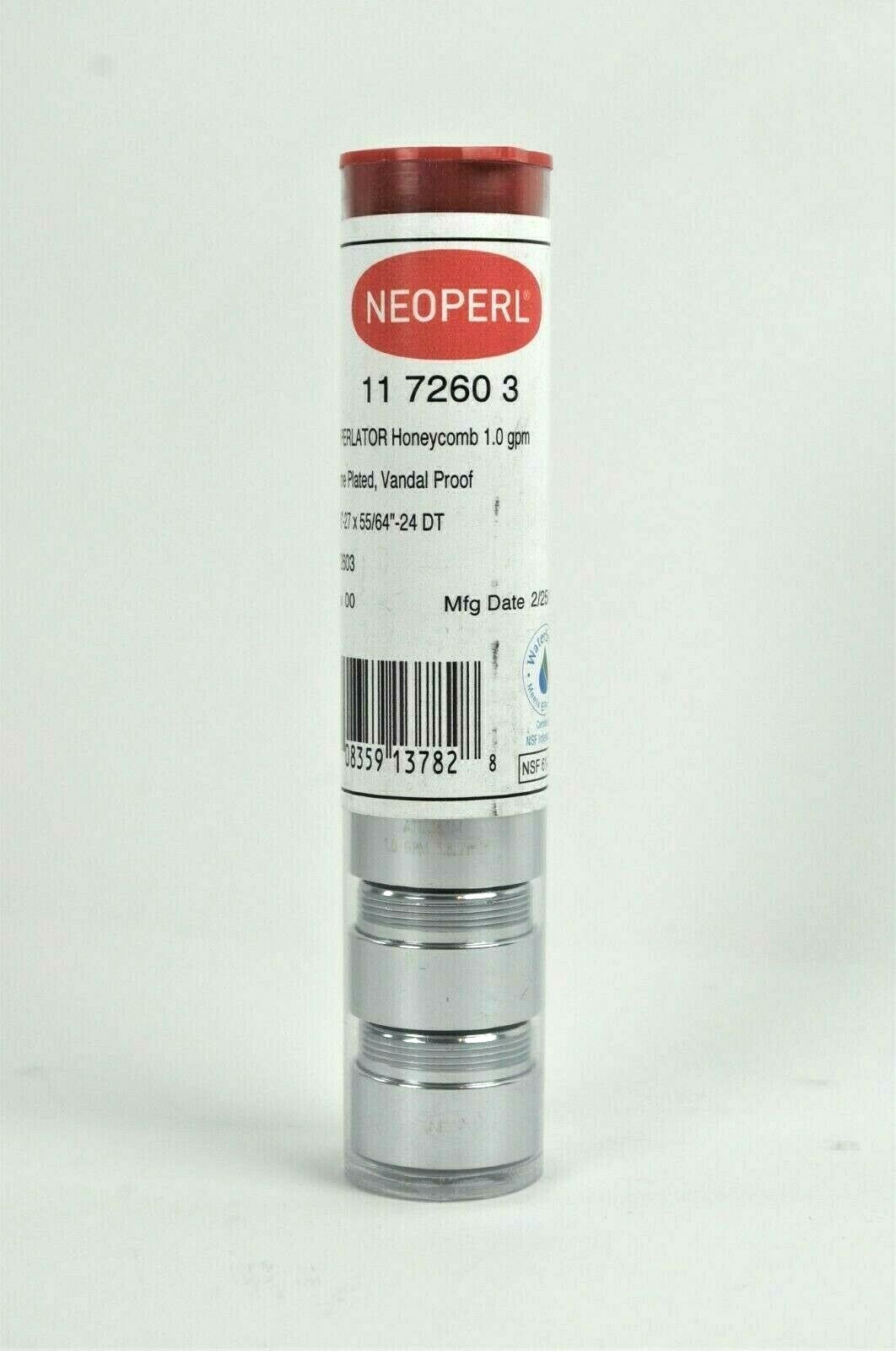E Neoperl 1172603 Sink Faucet Aerator, 1.0 gpm honeycomb