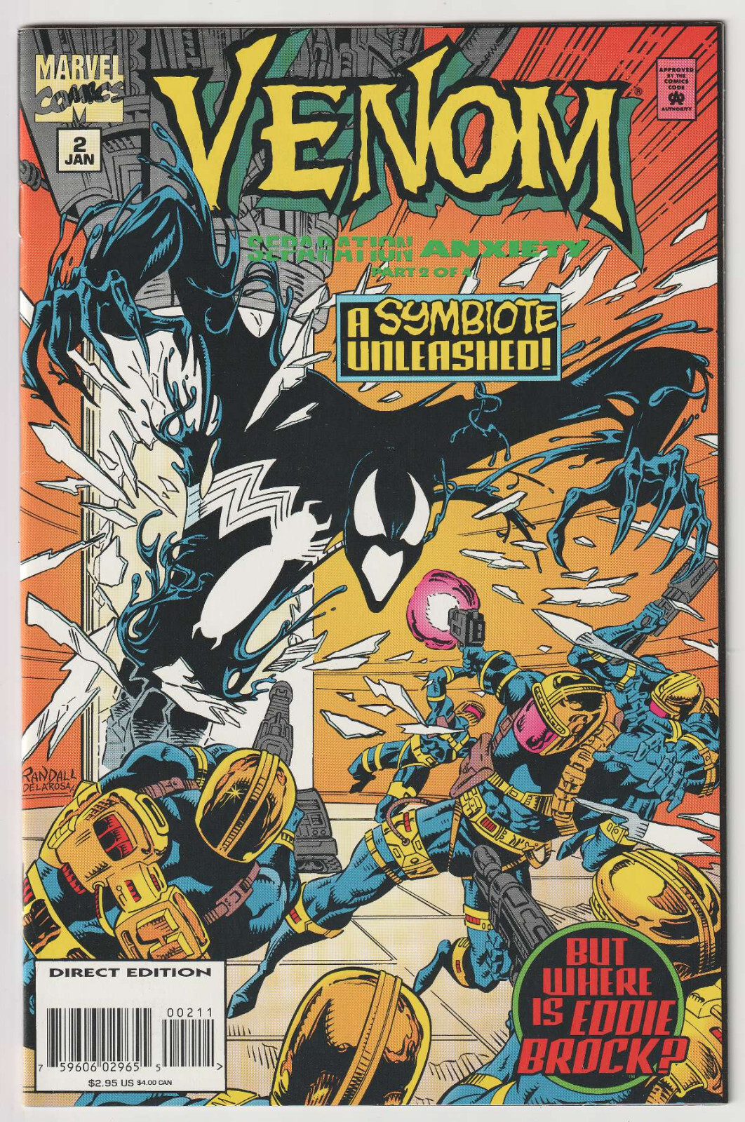M3912: Venom: Separation Anxiety # 2, Vol 1, NM + Zustand | eBay