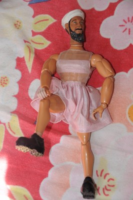 HERO BUILDERS ACTION FIGURE - OSAMA BIN LADEN - 2006 FIRST EDITION