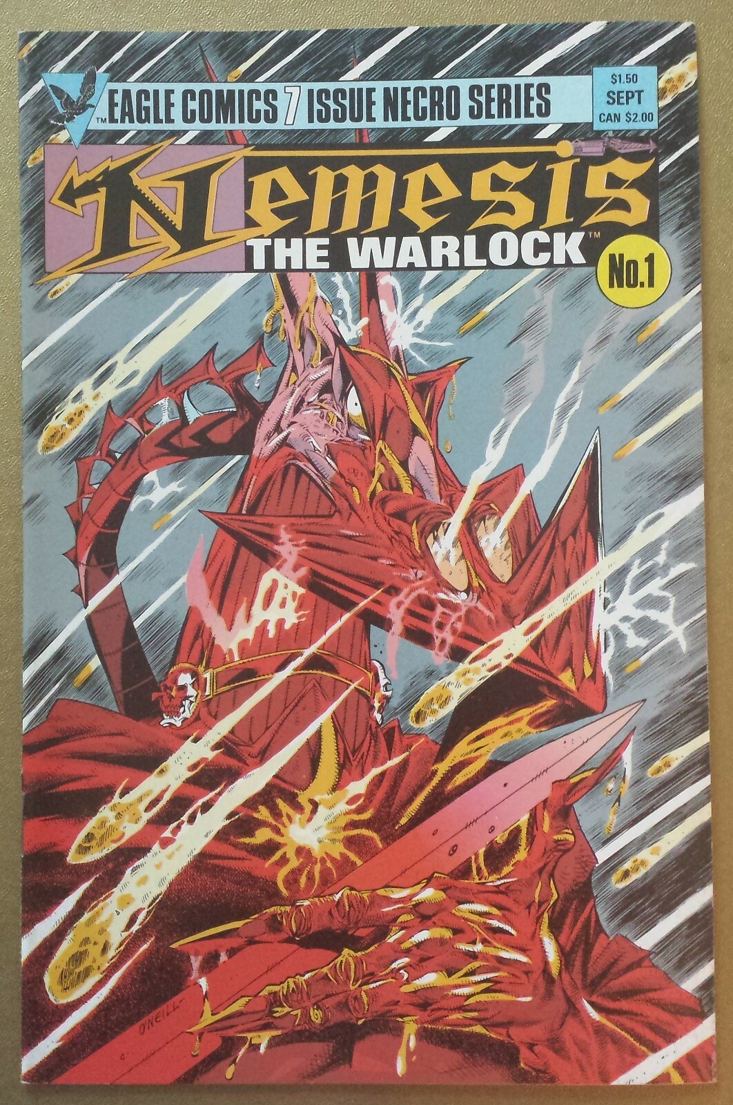 Nemesis #1 1984 VF+ (7 Issue Necro Series) (Eagle) | eBay