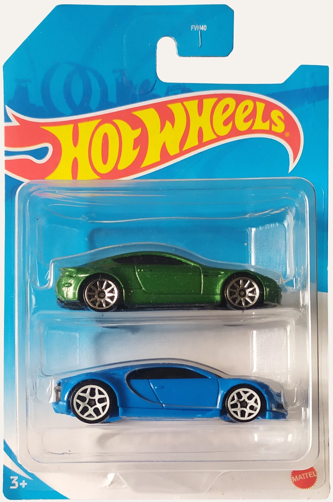2021 Hot Wheels - Aston Martin V8 and '16 Bugatti Chiron - 2