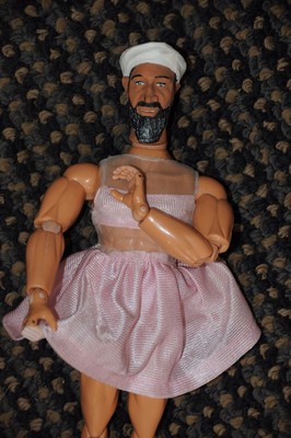 HERO BUILDERS ACTION FIGURE - OSAMA BIN LADEN - 2006 FIRST EDITION