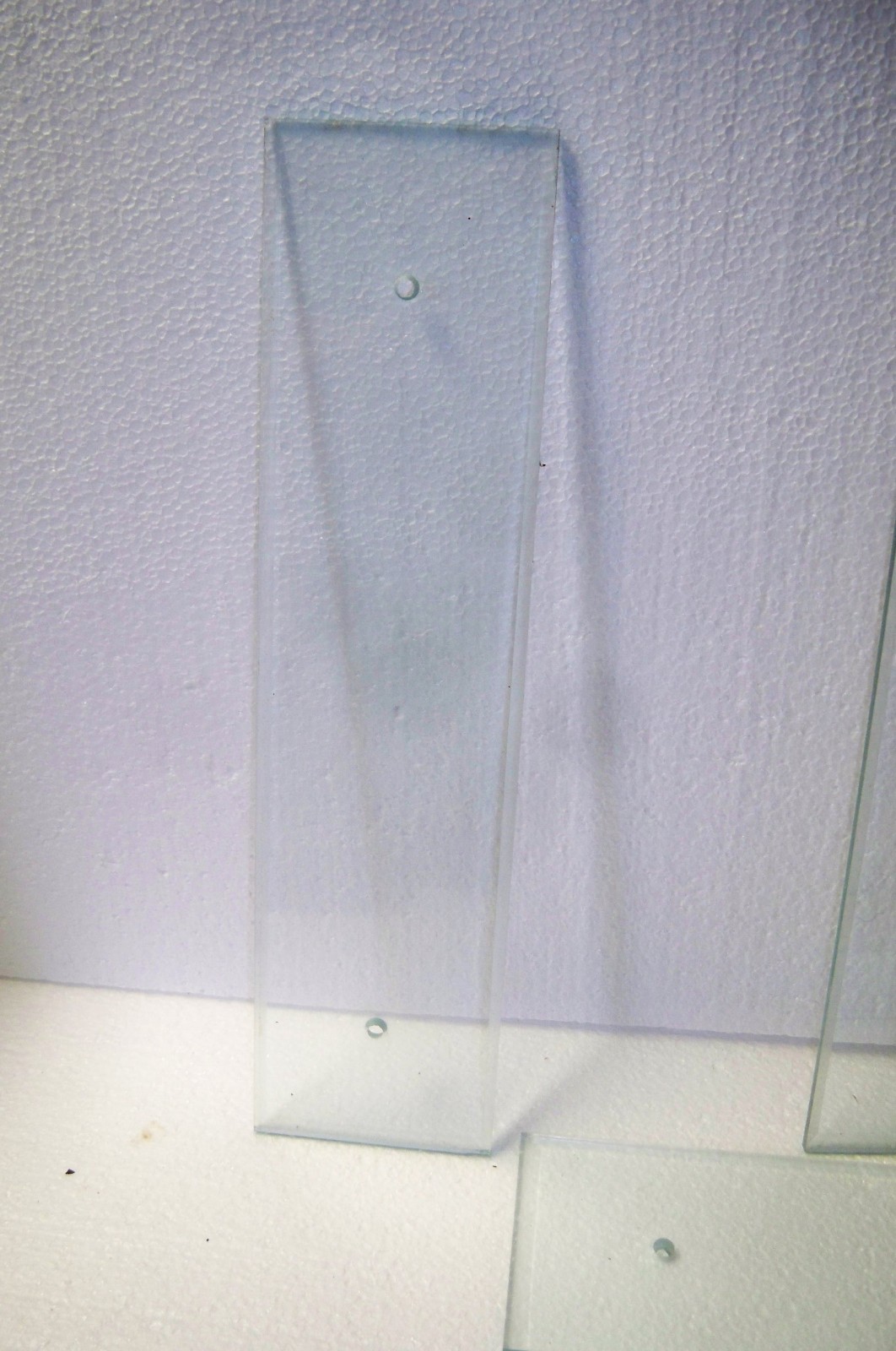 Vintage Lot of 8 Glass Bathroom Kitchen Shelves no hardware included