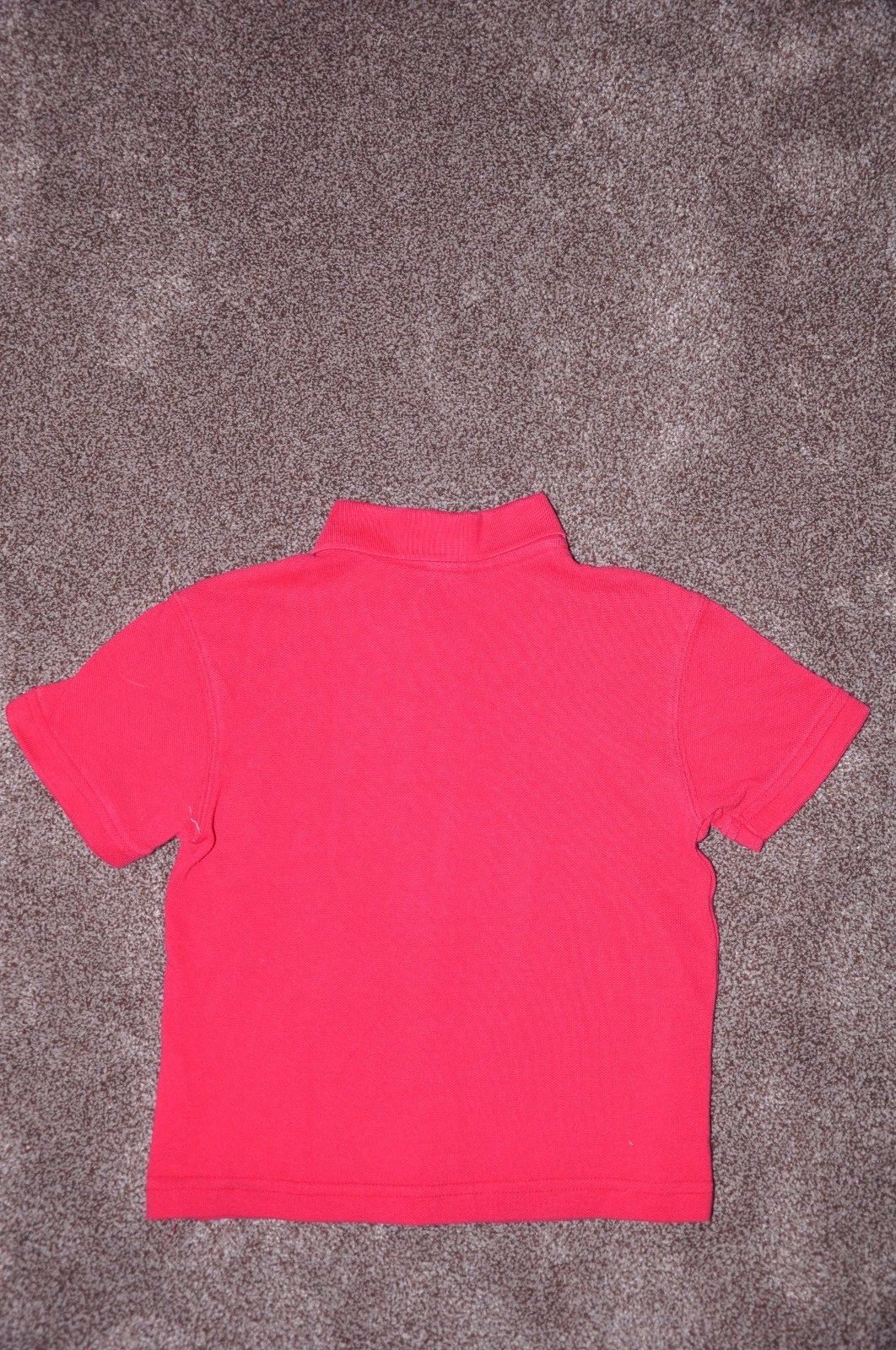 School Uniform Short Sleeved  Shirt - RED - Copper Key - Size 6X