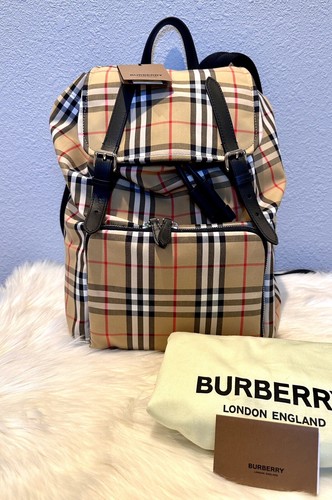 バッグ Vintage Burberry Check Wool Big Backpack $_12.JPG?set_id=880000500F