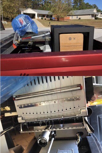 Melco Bravo Embriodery Machine