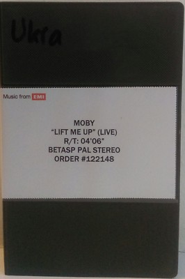 MOBY ''LIFT ME UP'' (PROMO, BETACAM SP, PAL, Stereo)