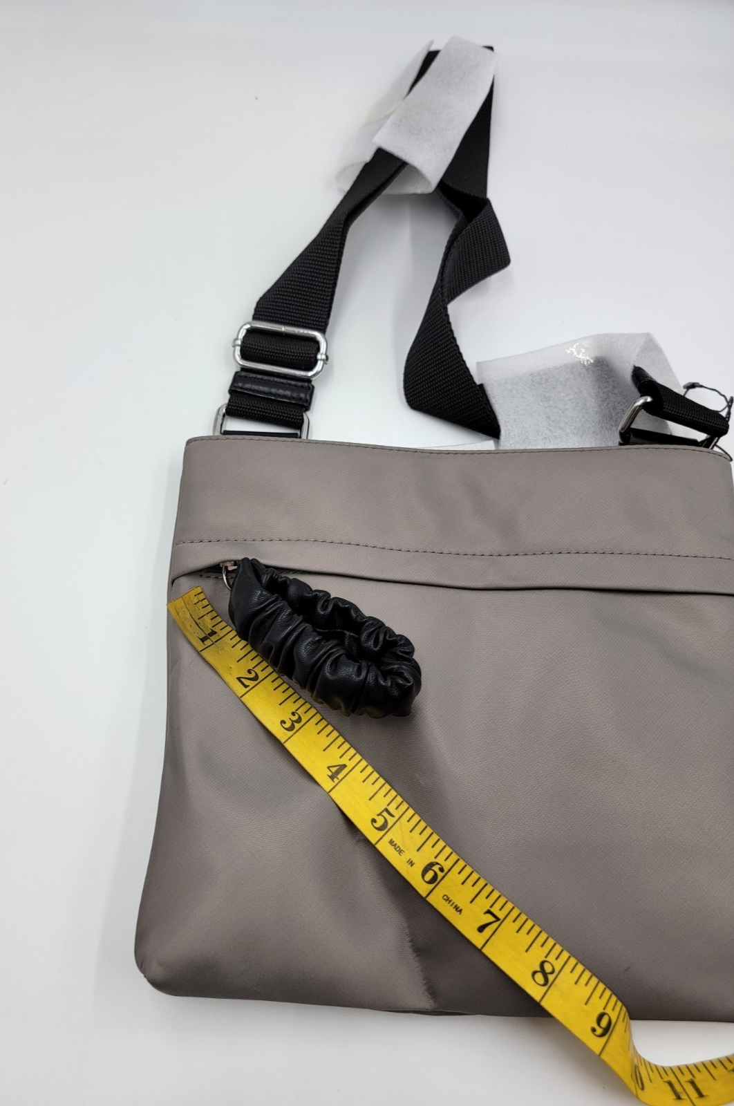 Circus by Sam Edelman Aurora Nylon Crossbody Bag Women's Grey/Black Adjustable - Picture 10 of 16