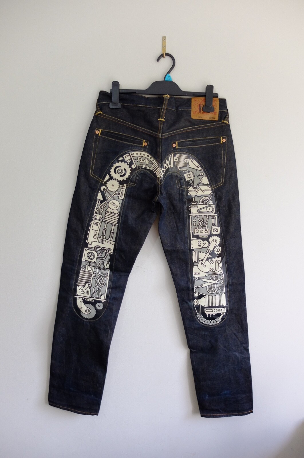 evisu ジーンズ(デッドストック) 30×34 Evisu No.3 diacock machinery