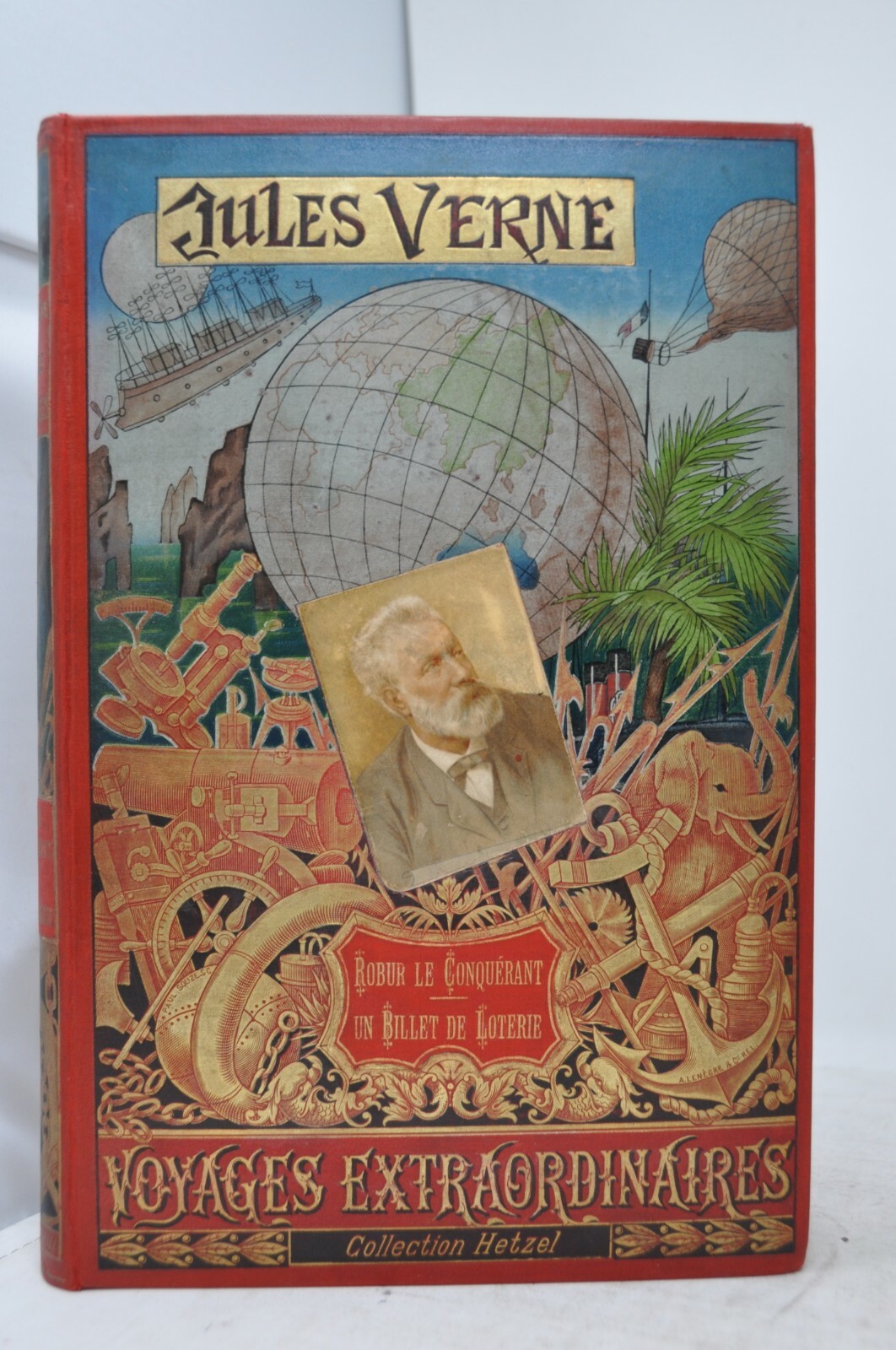 Collection Jules Verne Le Monde Combien De Volumes viaLibri ~ Jules Verne, J Hetzel Robur le Conquérant, Un billet de