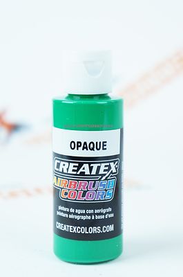 Createx Airbrush Colors 5205 Opaque Light Green  2oz. water-based paint 