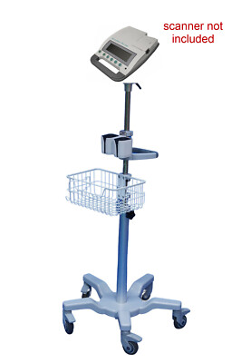 Metal base Rolling stand for Verathon Bladderscan BVI 3000 monitor ,  MT301