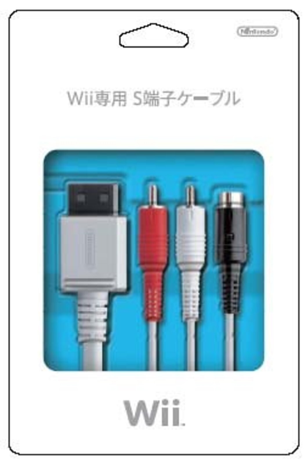 Nintendo Wii Official S-Video Cable S Terminal Cable F/S w Nintendo Wii Official S-Video Cable S Terminal Cable F/S w