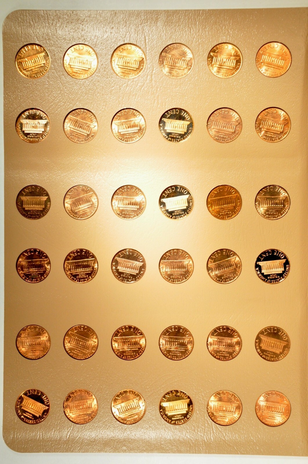 Lincoln Cents Set, 1959-2016 P,D,S UNC, Proof RD (5 Pages)  K6711