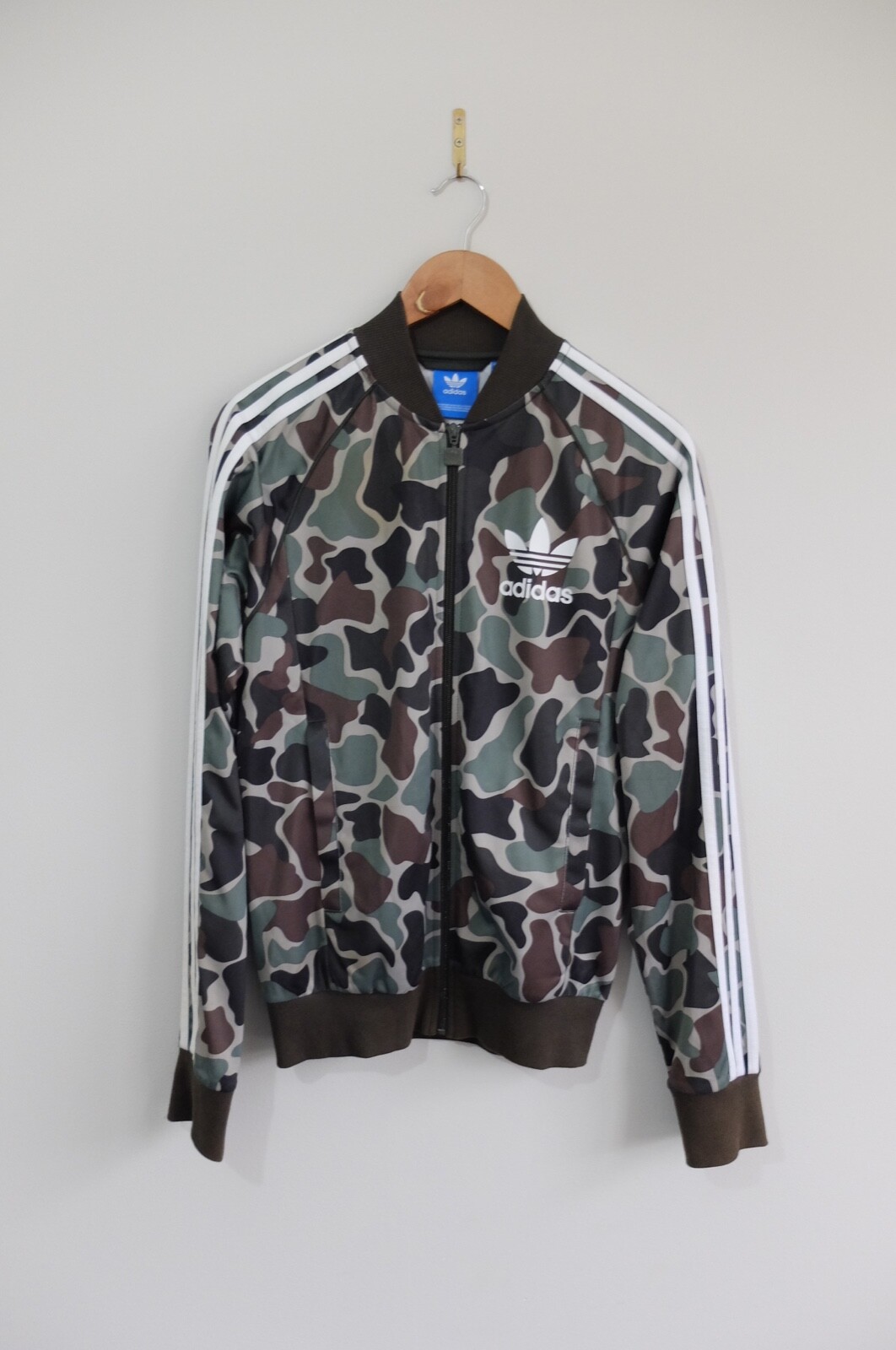 80's adidas TREFOIL コーデュロイジャケット チェック柄 Vintage 80s Adidas Trefoil Green Logo Leather Suede Jacket