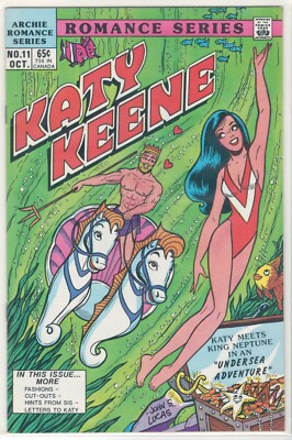 1985 KATY KEENE Vol. 1 #11 Comic Book