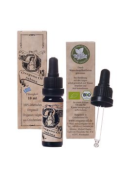 Athina Oregano Öl 10 ml Bio Premium 100% ätherisches Oreganoöl Griechenland Oil 