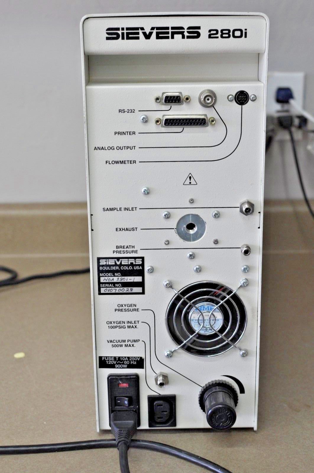 GE / Sievers Model 280i Nitric Oxide Analyzer NOA . Perfect working condition .