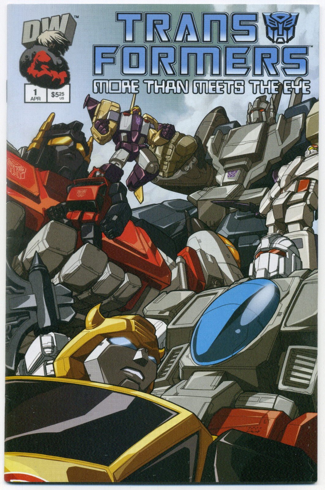 TRANSFORMERS MORE THAN MEETS THE EYE #1; VF 2003 Dreamwave