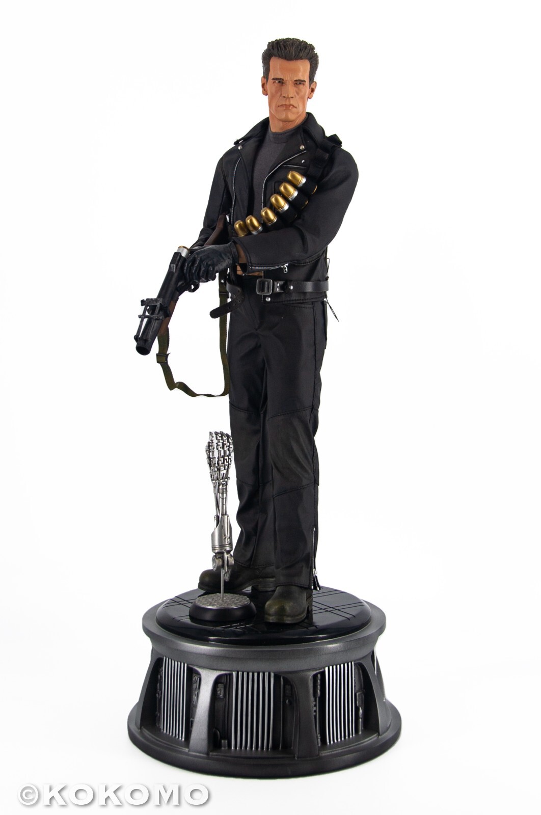 【美品】サイドショウ ターミネーター2 T-800 1/4 スタチュー SIDE SHOW フィギュア ターミネーター2 T-800 STATUE おもちゃ、ゲーム