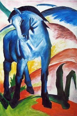 【F15号】good blue(FRANCOIS) oil painting Francois Franc Original Oil Painting Signed 1966 Paris Flea