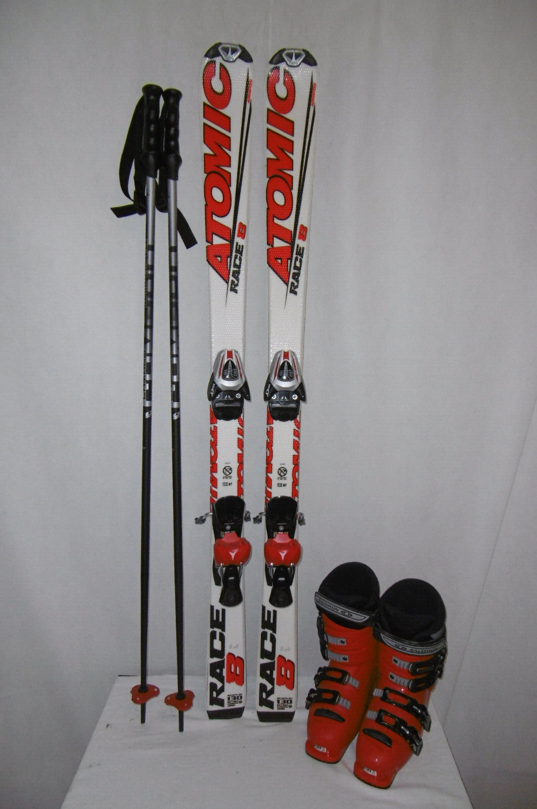 ATOMIC RACE スキー 板 130cm Atomic Race Junior Skis with Bindings - 130 cm Used – Kiwi