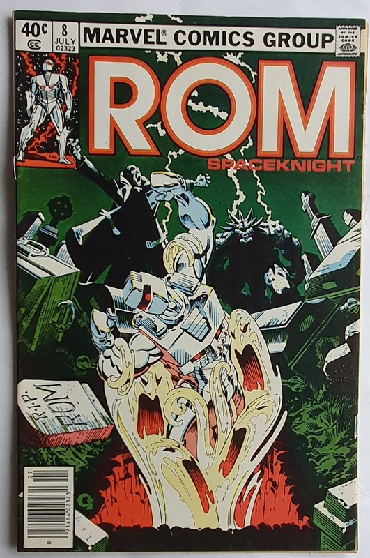 Comics Rom Spacekinght 8 Marvel 1980  Bill Mantlo Sal Buscema