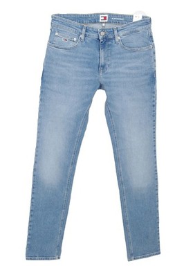 Tommy Jeans jean homme Scanton délavé clair slim fit denim light DM18722