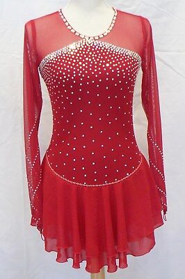 Kim Competition Ice Skating Roller Skating Dress Adult Medium