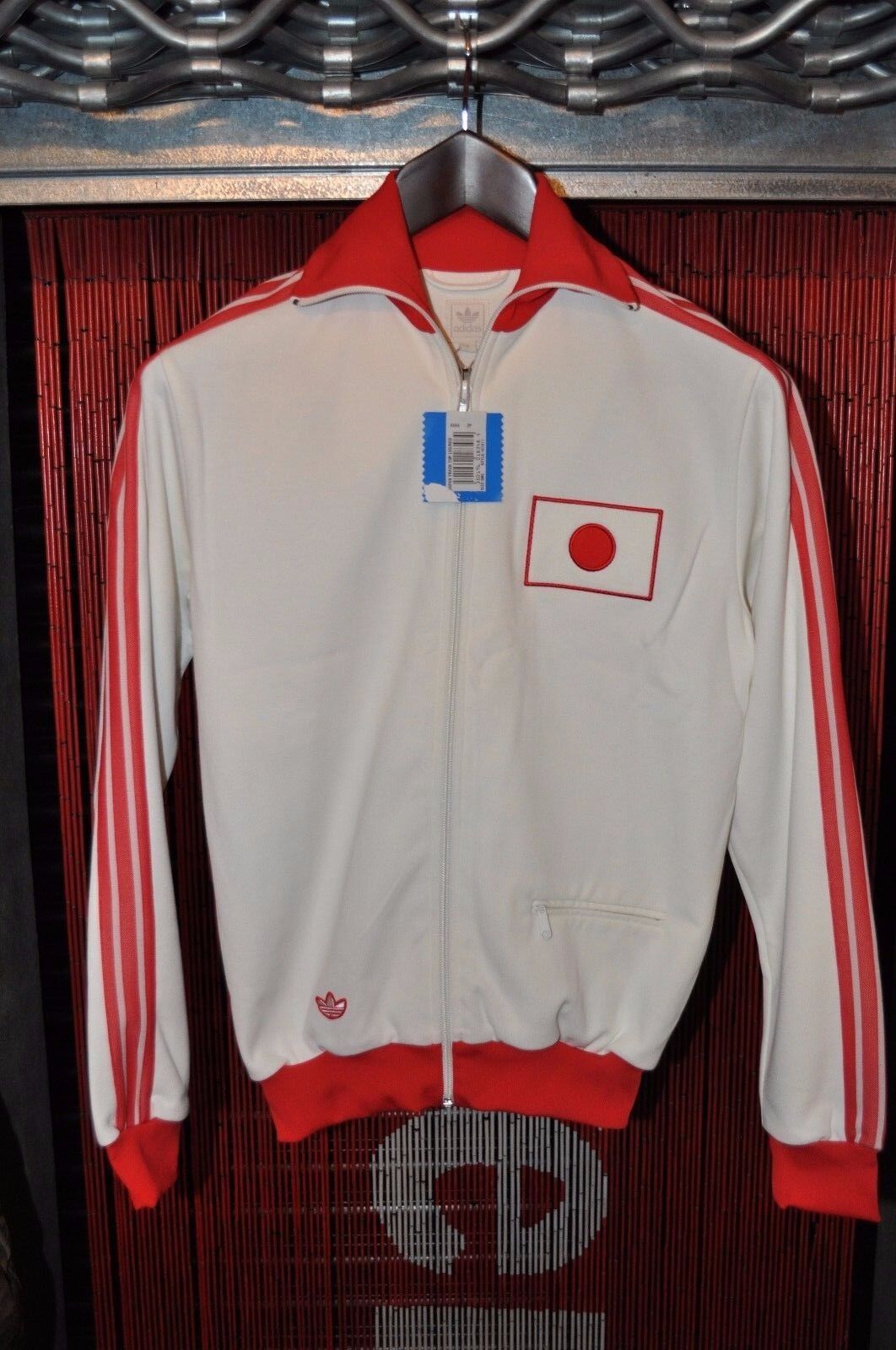 adidas Japan Track Top Jacket 2002 - White/Red | eBay adidas Japan Track Top Jacket 2002 - White/Red | eBay