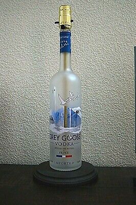 LARGE Grey Goose Bottle Bar Lamp Man Cave Custom Made 110 vo