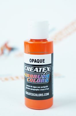 Createx Airbrush Colors 5208 Opaque Coral 2oz. water-based airbrushing paint 