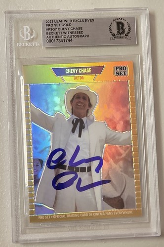 2023 Leaf チェビー・チェイス　スタッズ・スウォッジ Chevy Chase Signed 2023 Leaf Pro Set Gold Card 184/199