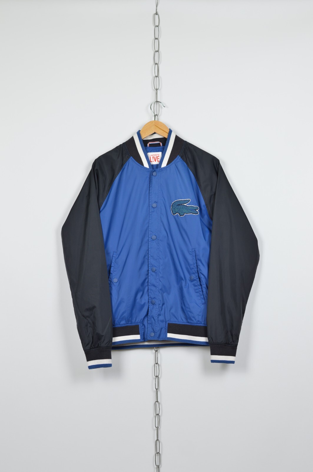 Lacoste LIVE Logo Buttoned Bomber Varsity Jacket Size 50 | eBay Lacoste LIVE Logo Buttoned Bomber Varsity Jacket Size 50 | eBay