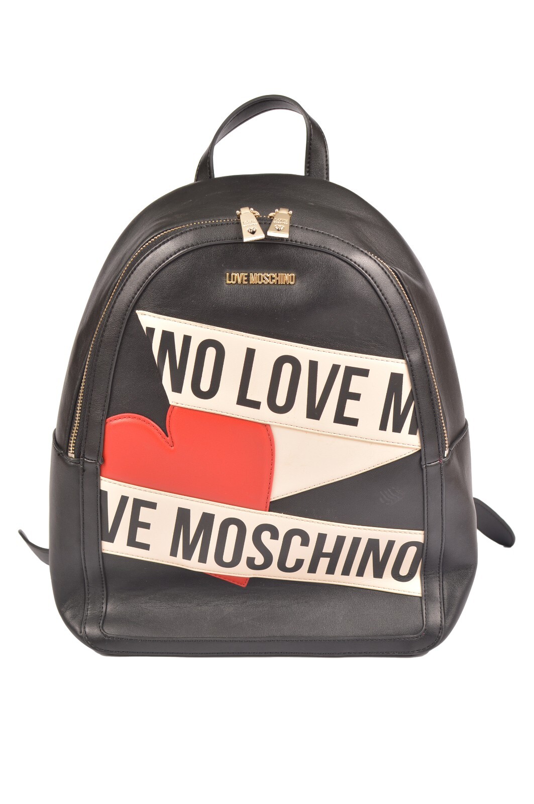 Love Moschino JC4029PP1BLD Black PU Rucksack Backpack Made