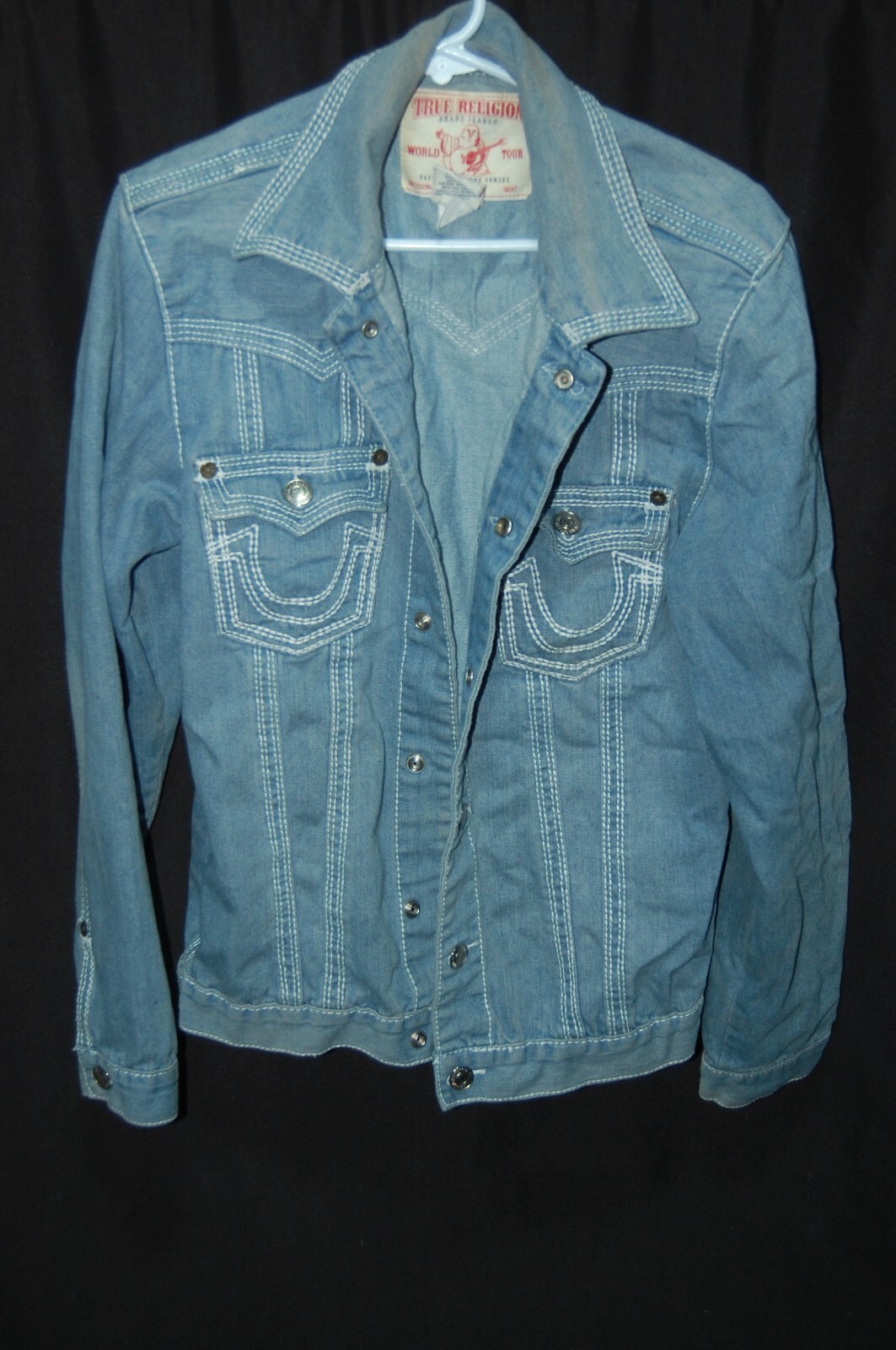 TRUE RELIGION JIMMY BIG T Gジャン 太ステッチ USA TRUE RELIGION JIMMY BIG T Gジャン 太ステッチ USA