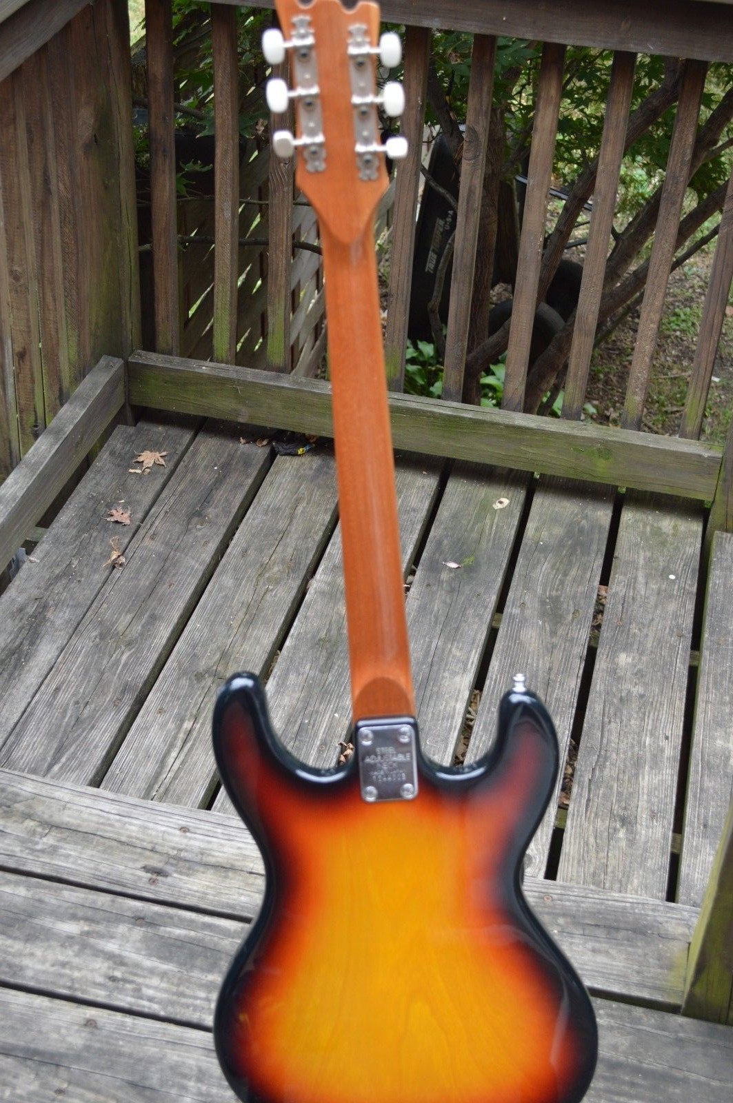 Vintage 1970's Aria Univox Hi-Flier Mosrite p-90's with case