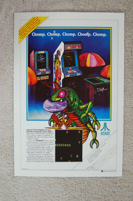 Centipede Arcade flyer promotional poster #2