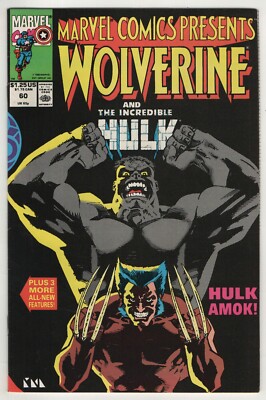 Marvel Comics Presents Wolverine  #60 - Hulk Amok!