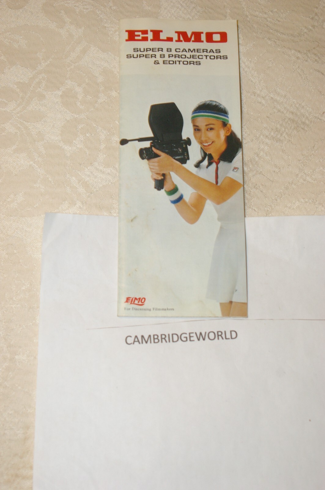 ELMO SUPER 8 CAMERAS PROJECTORS EDITORS INFORMATION BROCHURE LEAFLET GENUINE