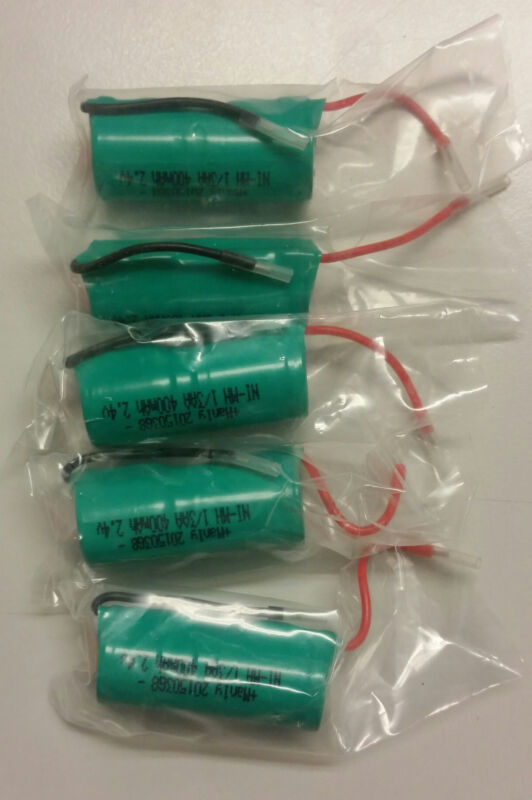 2.4v 400mah Pager Battery for LRS Long Range Systems Starpager MH400AAT2AN - 5pk