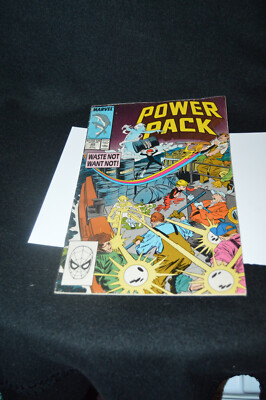 Power Pack #49 OCT 1989 - Marvel Comics