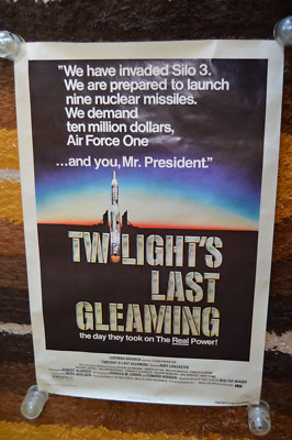 Vintage Twilight's Last Gleaming Original Movie Poster 27''x41'' 1977