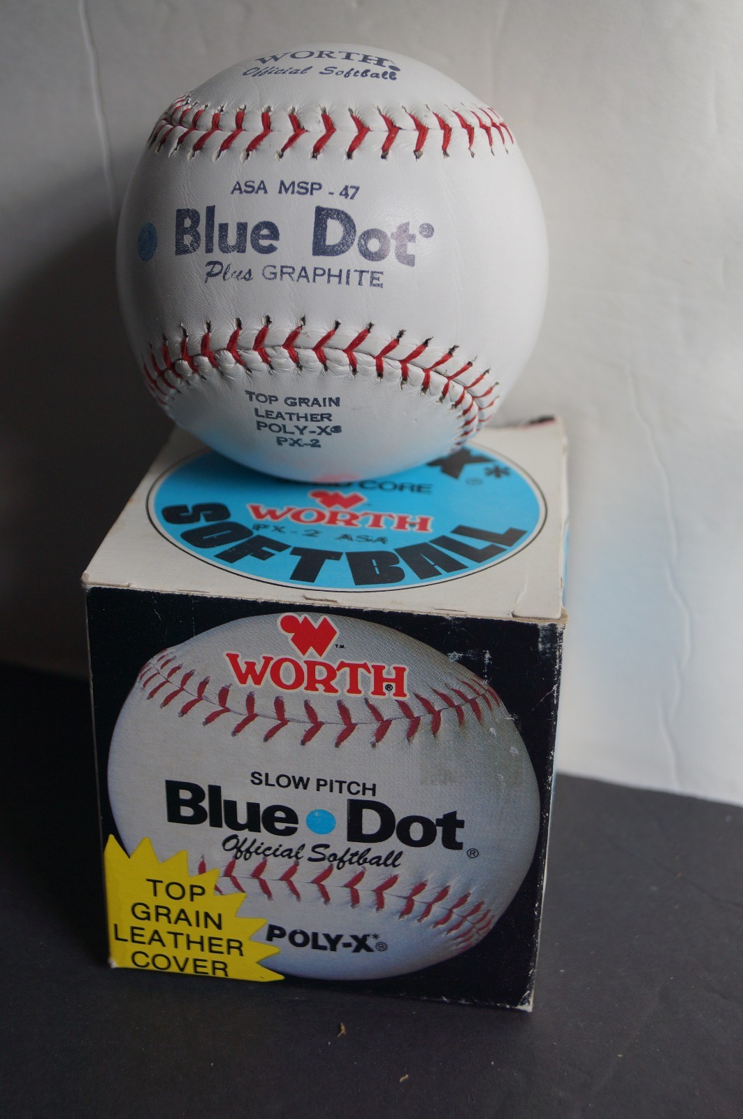 Worth Blue Dot Plus Graphite Poly-X PX-2 Solid Core ASA  Slow Pitch Softball