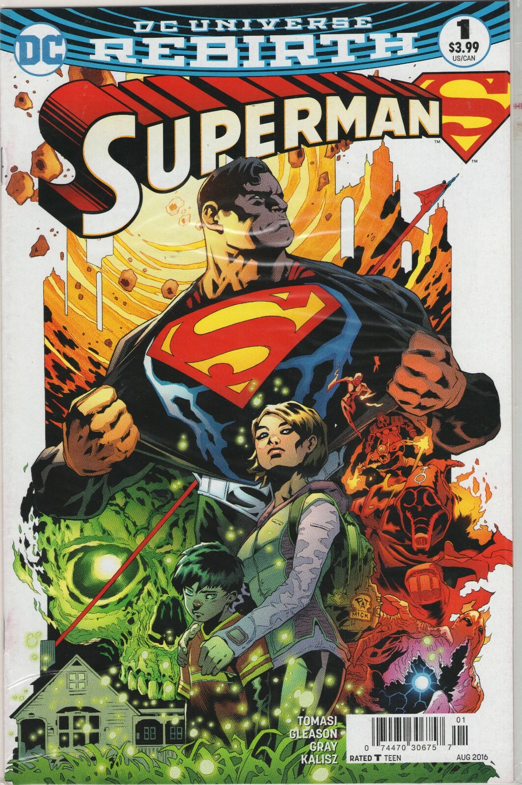 DC Comics Super Hero Comic Books Lot of 3 different comic