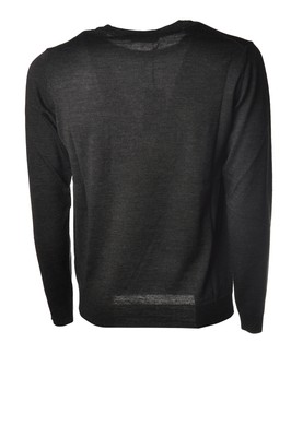 Pre-owned Daniele Fiesoli Man Maglia Manica Lunga Grey 12768 In Gray