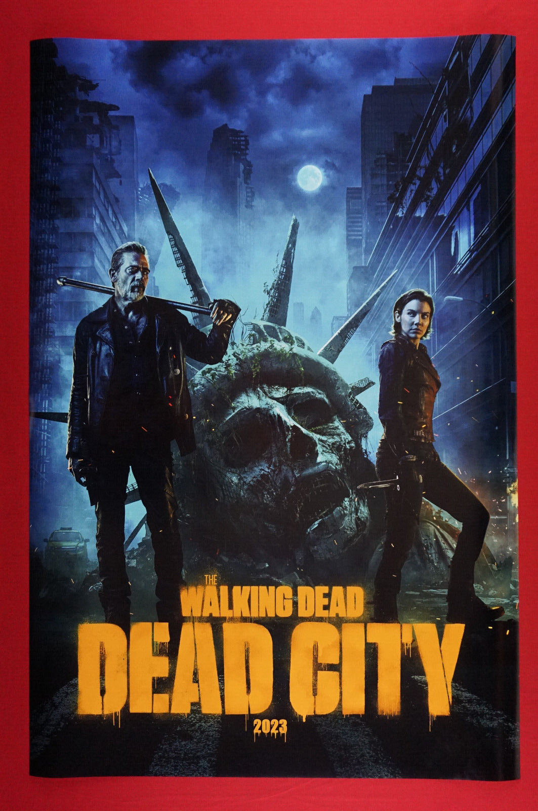 The Walking Dead Dead City Zombie AMC Movie Picture Art Poster 24X36 New  WDDC